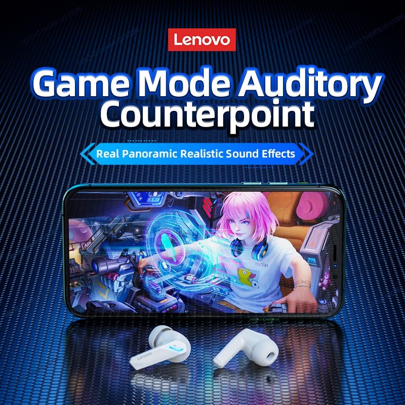 Lenovo GM2 Pro 5.3 Low Latency Gaming Earbuds