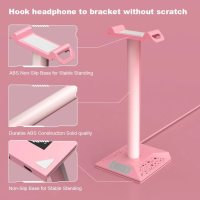 RGB Gaming Headphone Stand with USB Ports