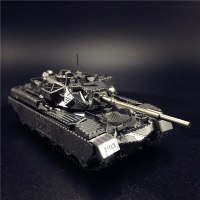 Sliver Stainless 3D Metal Tank Model