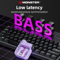Monster Flip Cover Design Headset Low Latency