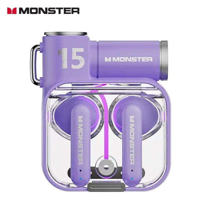 Monster Flip Cover Design Headset Low Latency