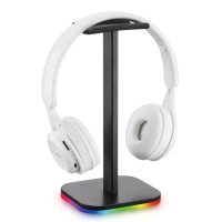 RGB Gaming Headphone Stand with USB Ports