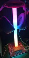 RGB Gaming Headphone Stand with USB Ports