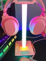 RGB Gaming Headphone Stand with USB Ports