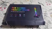 RGB Gaming Headphone Stand with USB Ports