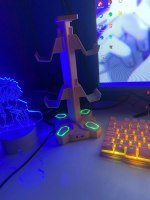 Rotatable USB Hub Controller Holder