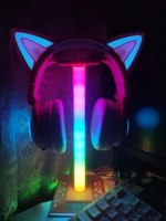 RGB Gaming Headphone Stand with USB Ports