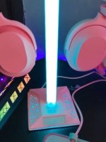 RGB Gaming Headphone Stand with USB Ports
