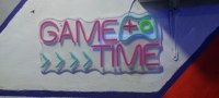 GAME TIME LED Neon Sign for Boy's Bedroom