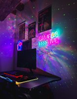 GAME TIME LED Neon Sign for Boy's Bedroom