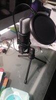 USB Microphone RGB Condensador for Streaming