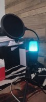 USB Microphone RGB Condensador for Streaming