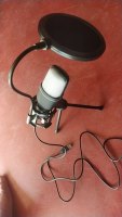 USB Microphone RGB Condensador for Streaming