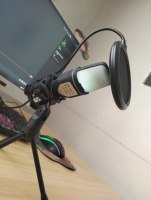 USB Microphone RGB Condensador for Streaming