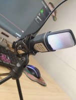 USB Microphone RGB Condensador for Streaming