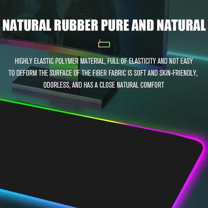 Large Luminous RGB Mouse Pad
