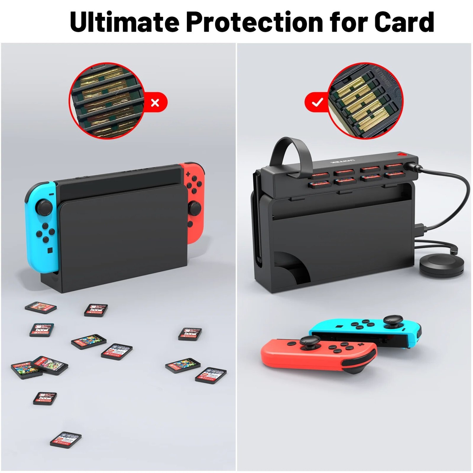 Unitek New Game Card Switcher for Nintendo Switch