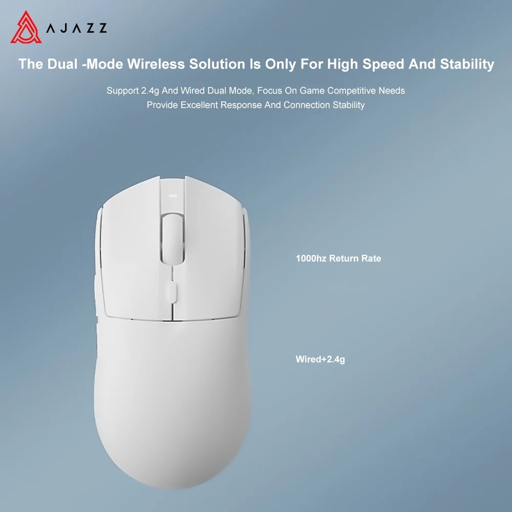 AJAZZ AJ199 MC/AJ139PRO/I309 2.4GHz 26000DPI 6 Buttons Wireless Mouse Optical Mice