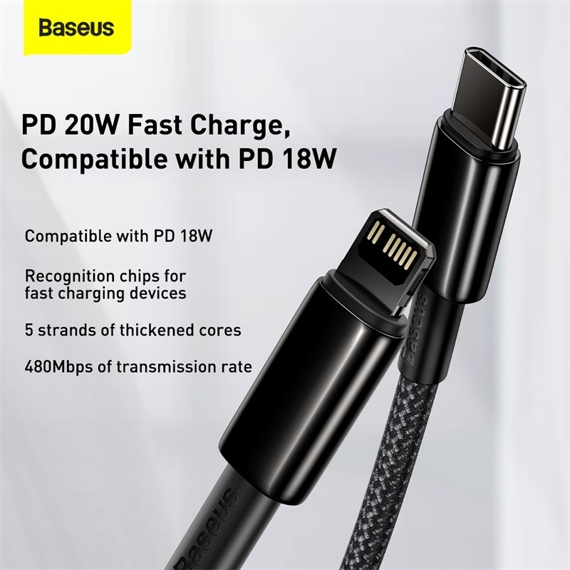 Baseus 20W PD USB Cable For iPhone