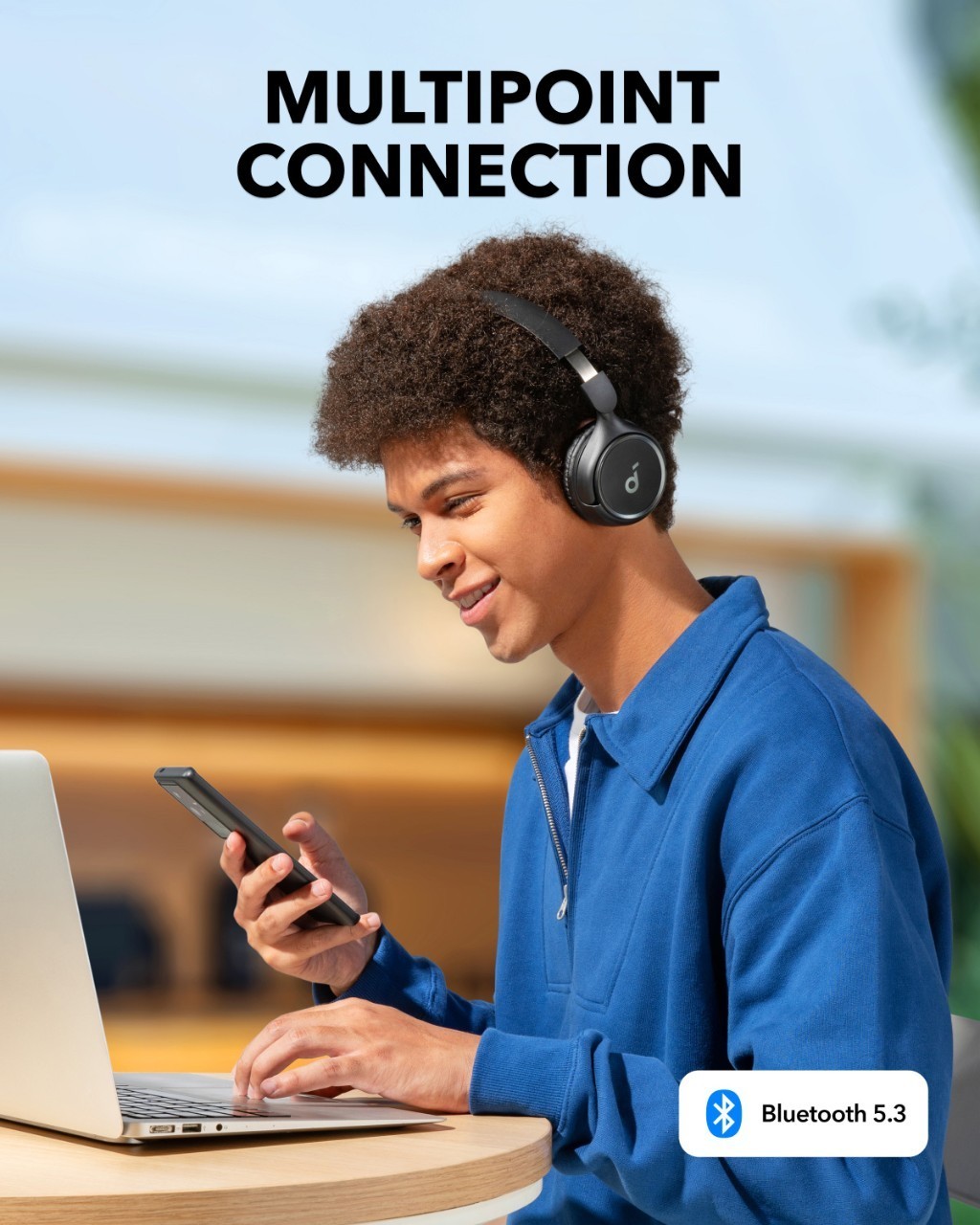 Soundcore by Anker H30i Wireless On-Ear Headphones