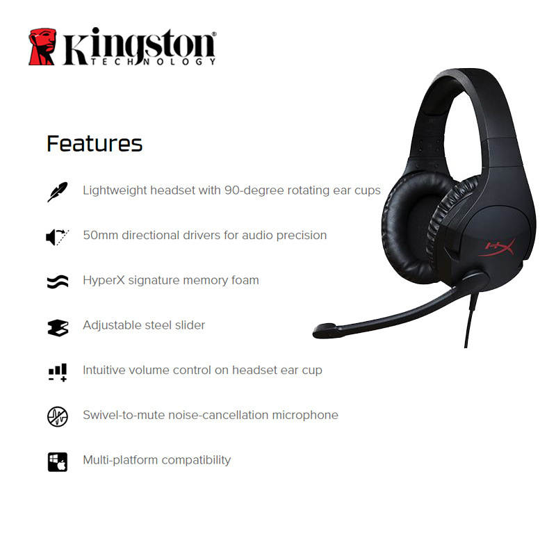 Kingston HyperX Cloud Stinger Gaming Headset