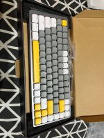 Redragon Ultra Thin Wired Mechanical Keyboard Slim Compact 84 Keys Gaming Keyboard