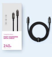 Baseus 240W USB C Cable for iPhone 16 15 Plus Pro Max Supercharge