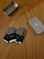 Mobile Game Fingertip Gloves 2 Pcs