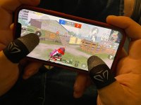 Mobile Game Fingertip Gloves 2 Pcs