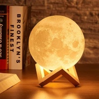 Mini LED Night Light 3D Print Moon Lamp