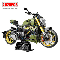 High Tech 1:5 Motorcycle Building Block