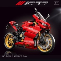 High Tech 1:5 Motorcycle Building Block