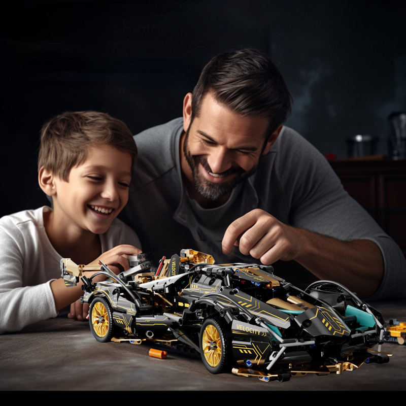 V12 Block Roadster RC Tech Racer 1:14 Building Block
