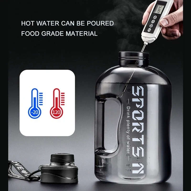 1.7L / 2.7L Sports Water Bottle
