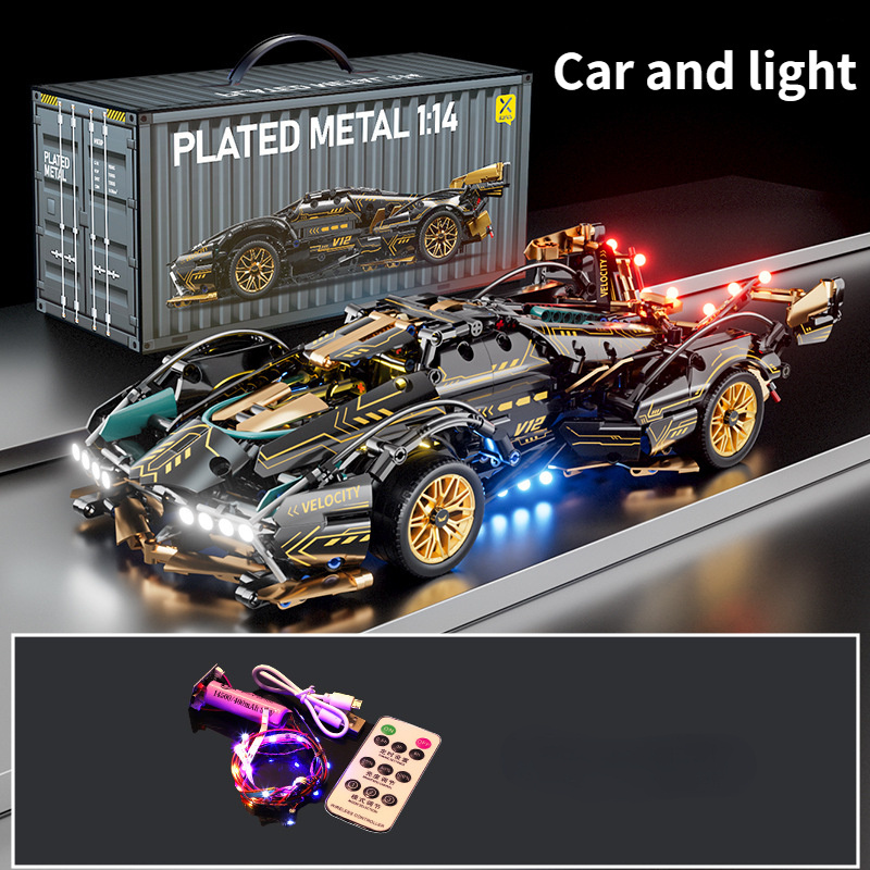 V12 Block Roadster RC Tech Racer 1:14 Building Block