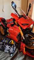 High Tech 1:5 Motorcycle Building Block