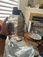 1.7L / 2.7L Sports Water Bottle