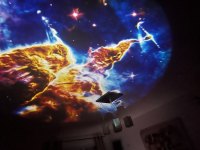 Night Light Galaxy Projector