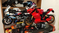 High Tech 1:5 Motorcycle Building Block