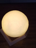Mini LED Night Light 3D Print Moon Lamp