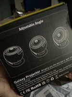 Night Light Galaxy Projector