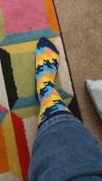 Men's Cotton Colorful Socks (5 Pairs)