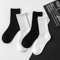 Men Middle Tube Socks (6 or 12 Pairs)