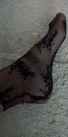 Women Thin Breathable Transparent Lace Socks (1 or 2 Pairs)