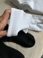 Men Middle Tube Socks (6 or 12 Pairs)