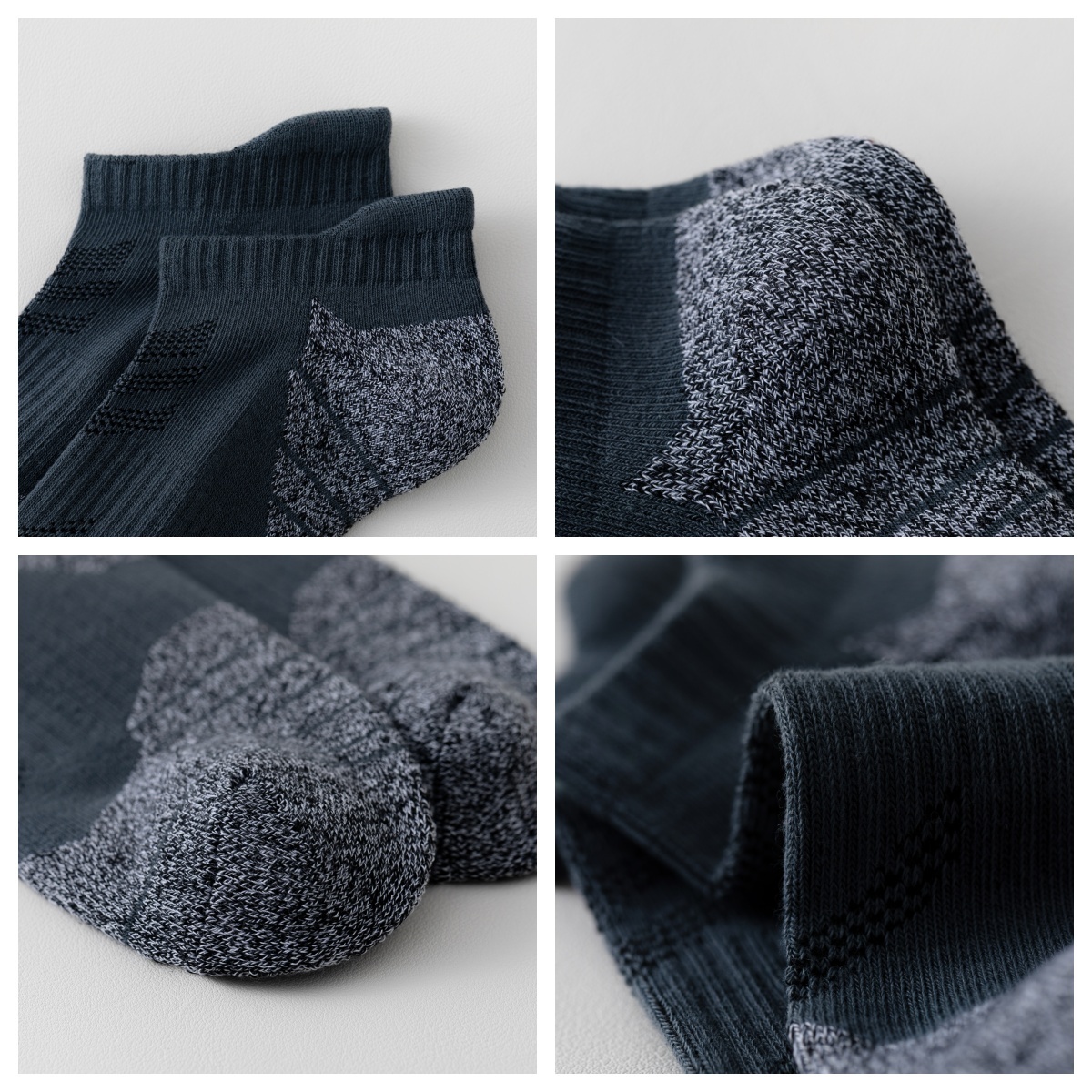 Men's Sports Thick Cushioned Socks (6 Pairs)