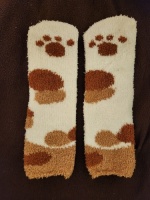 Girls Cute Cat Claw Socks