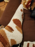 Girls Cute Cat Claw Socks