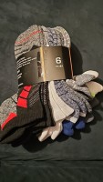 Men's Sports Thick Cushioned Socks (6 Pairs)