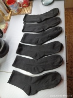 Men Middle Tube Socks (6 or 12 Pairs)